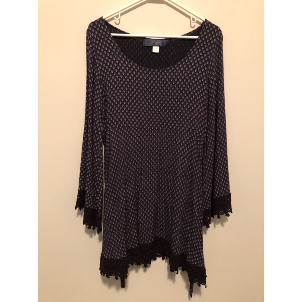 Bell sleeve dress